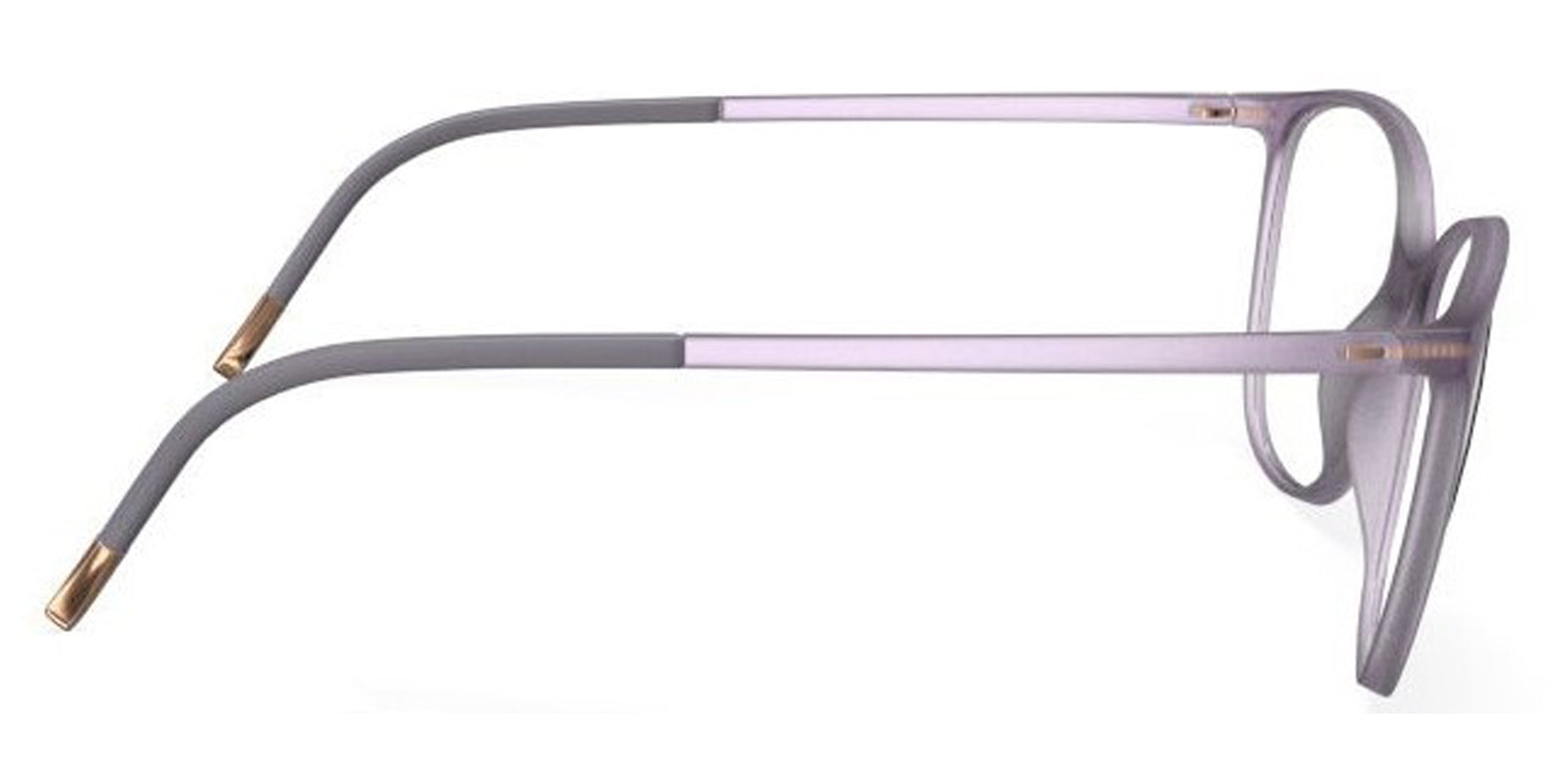 Silhouette SPX Illusion Women Soft Sloe Cat Eye Eyeglass Frames 16017540305415 Clear Demo Lens 54mm