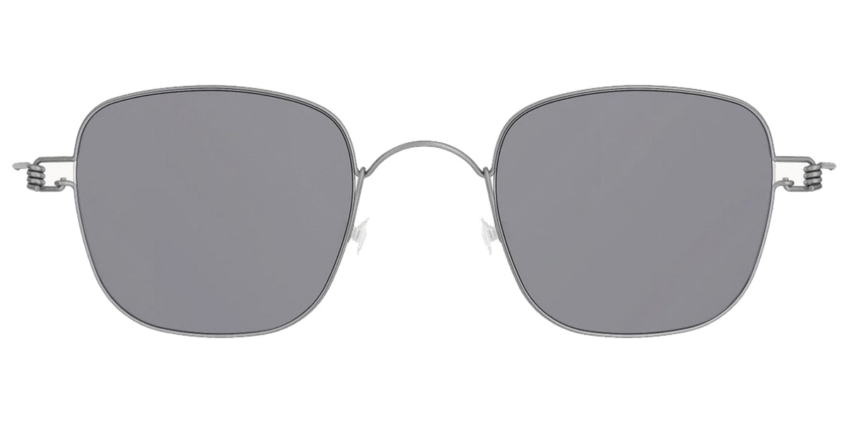 Lindberg Sun Titanium Grey Square Sunglasses 8216-10 Blue Neon Lavende
