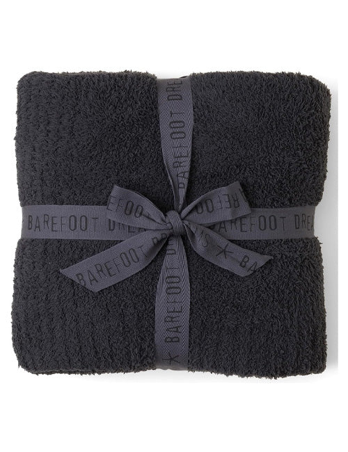 Barefoot Dreams CozyChic Throw, Carbon, 54" x 72" - B503-002-OS