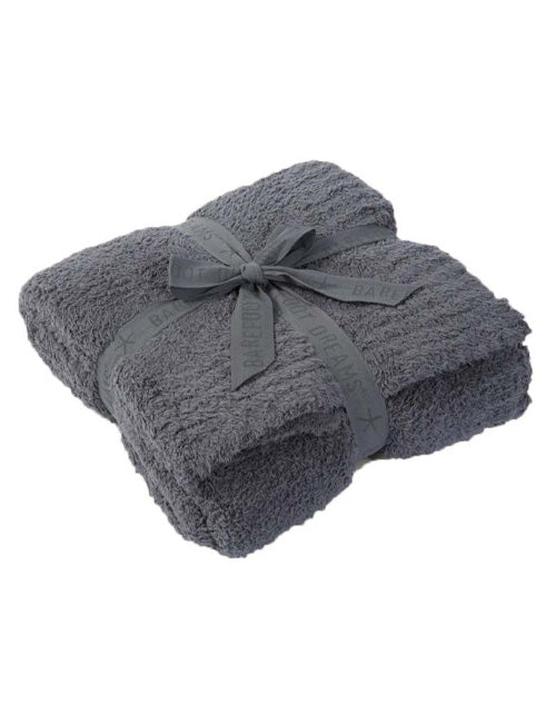 Barefoot Dreams CozyChic Throw, Graphite, 54" x 72" - B503-74-OS
