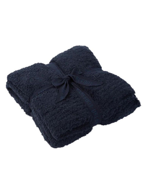 Barefoot Dreams CozyChic Throw, Indigo, 54" x 72" - B503-77-OS