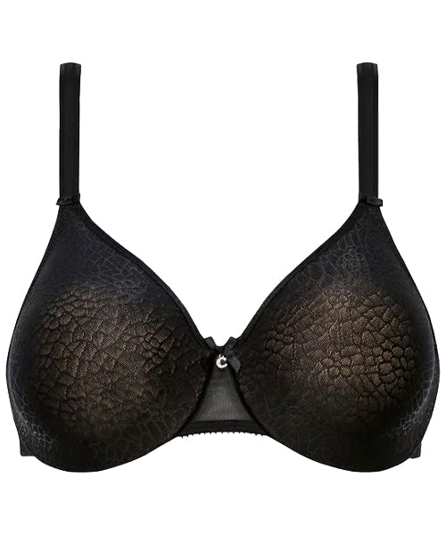 Chantelle C Magnifique Seamless Unlined Minimizer Bra, Black - C18910-011-D