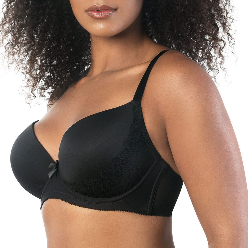Parfait Casey Plunge Molded T-Shirt Bra, Black - CASEY-2801-BLACK