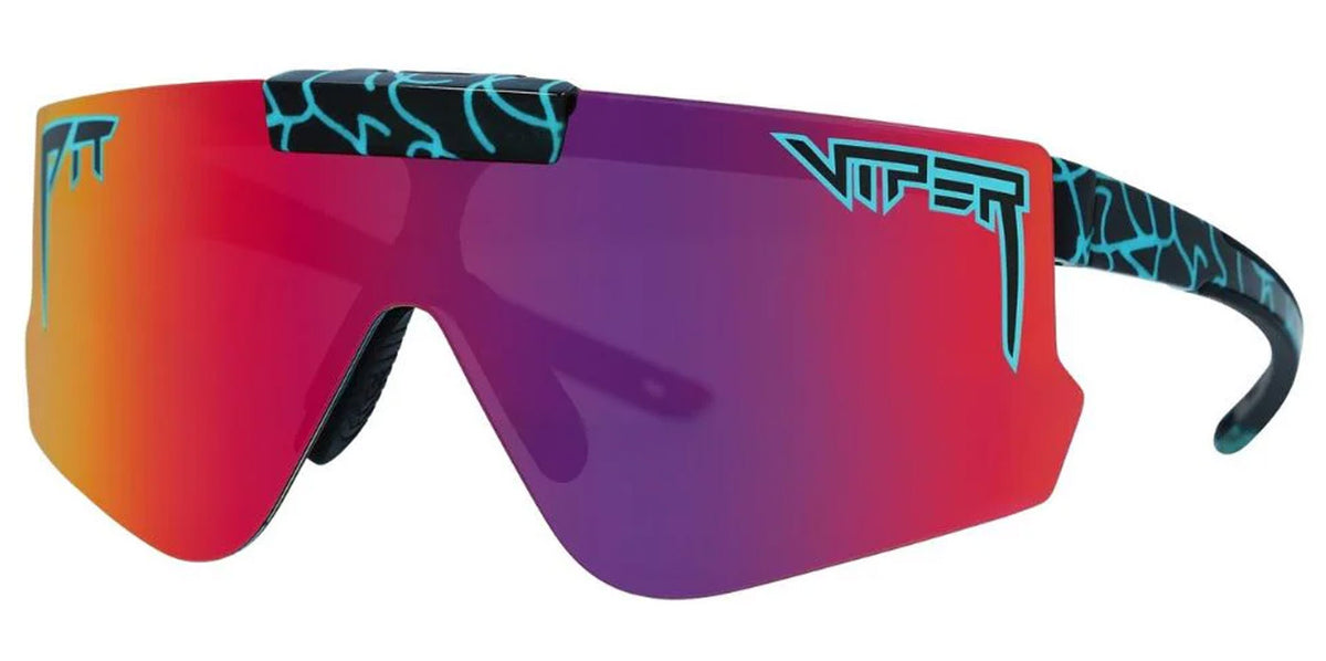Pit Viper Blue and Purple Sunglasses Pit Viper The Midnight Original 2.0 Wide Sunglasses - Als.com main image 2