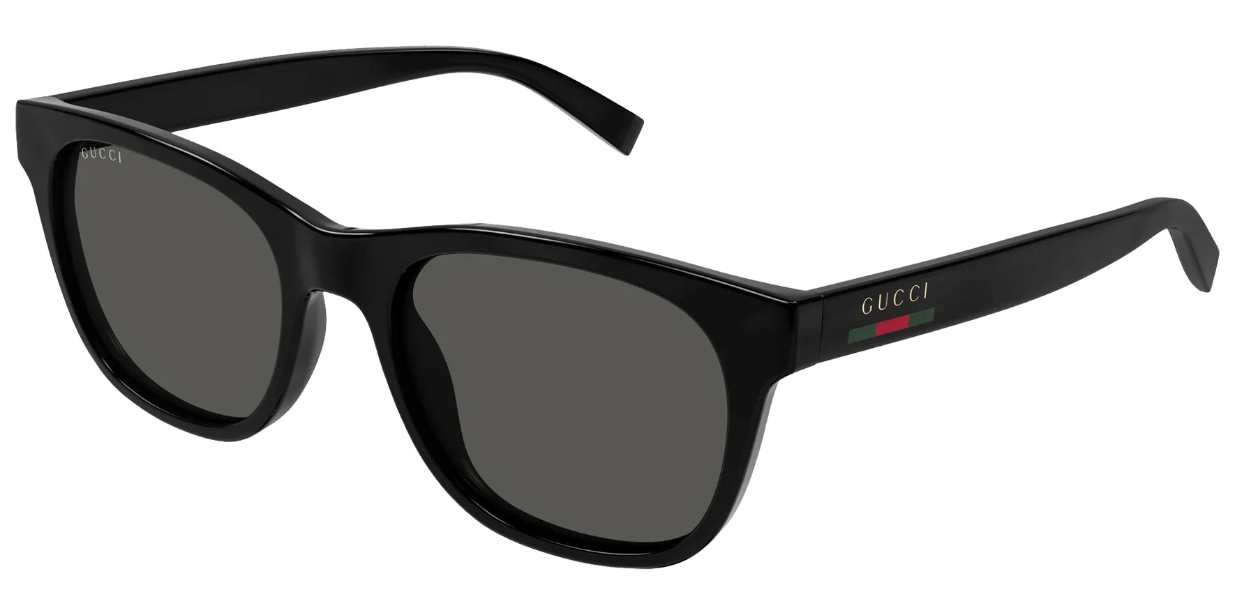 Gucci Men Black Square Sunglasses GG1985S-001 Grey Lens 54mm