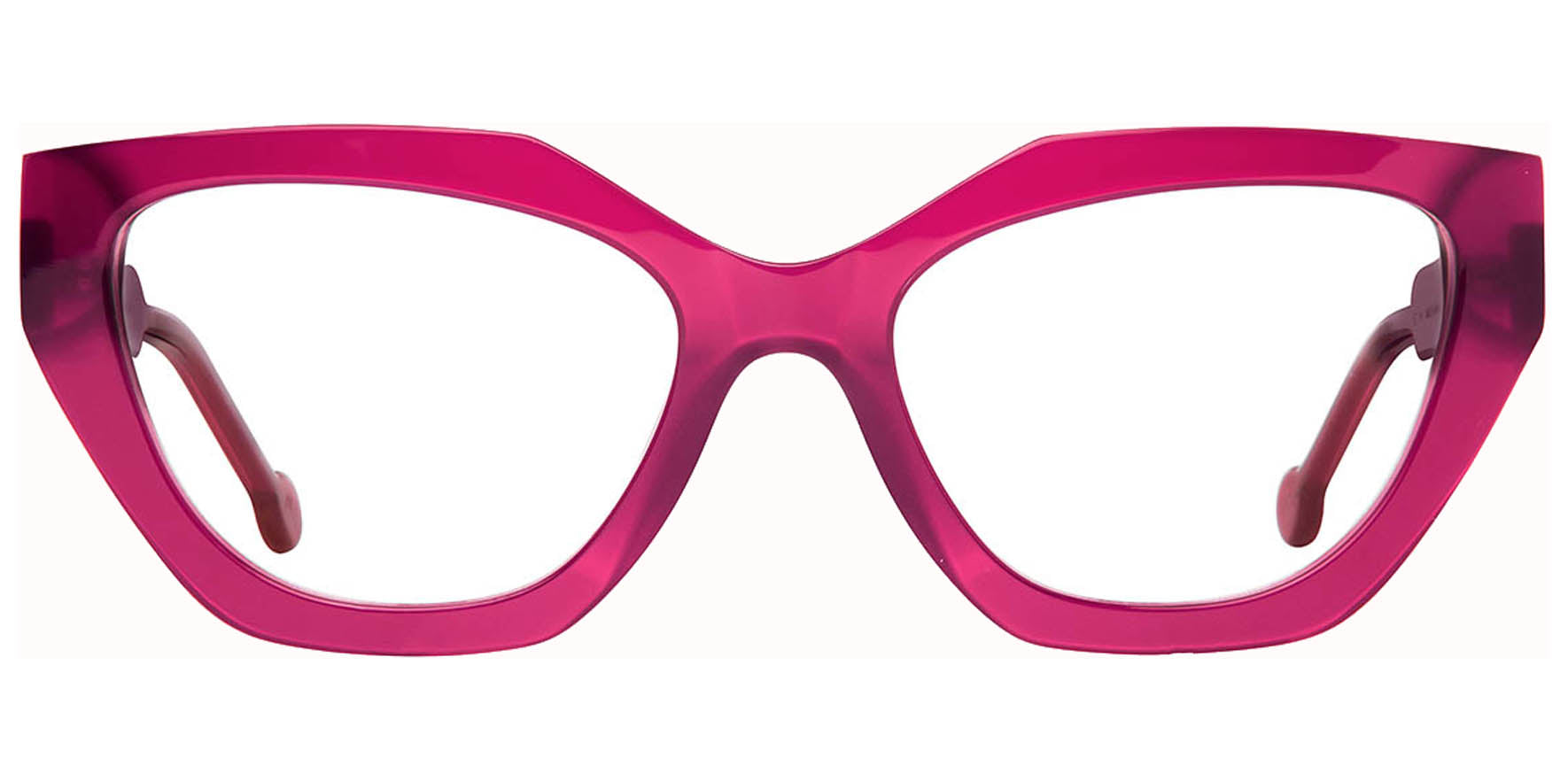 L.A. Eyeworks Gibson 260 Iris Berry Cat Eye Eyeglass Frames GIBSON260 Clear Lens 52mm