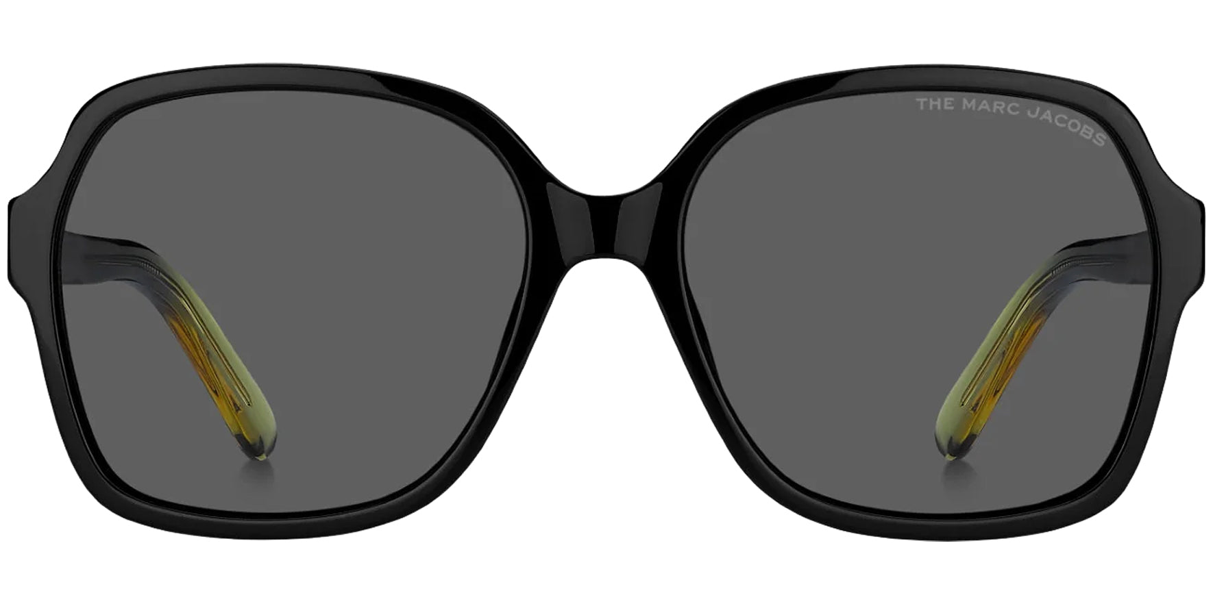 Marc Jacobs Women Black/Yellow Butterfly Sunglasses MARC526S-071C-IR Grey Lens 57mm