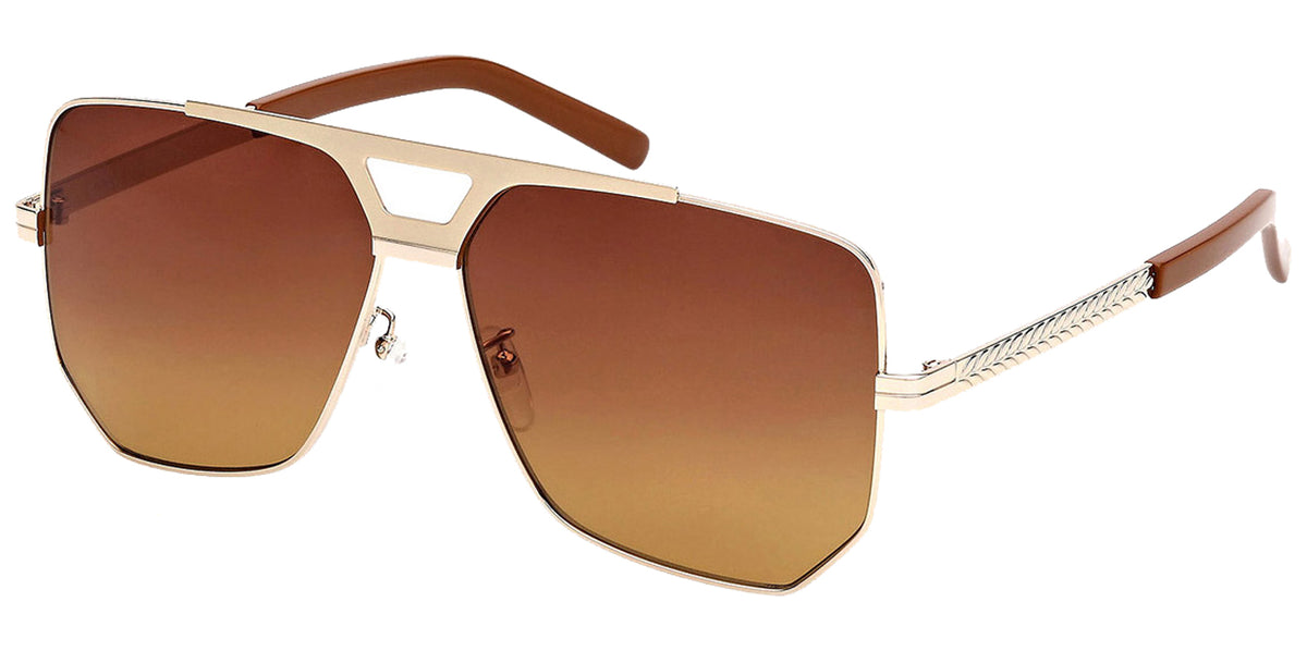 MCM Worldwide Men Shiny Pale Gold/Shiny Light Brown 