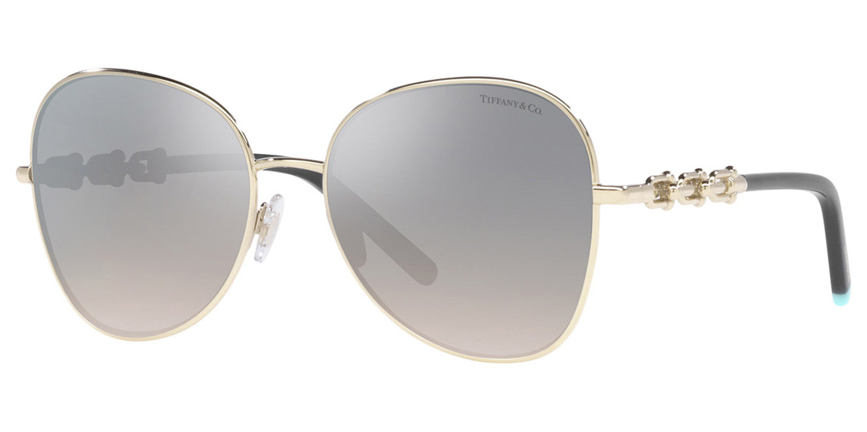 Tiffany Aviator store Mirrored Sunglasses