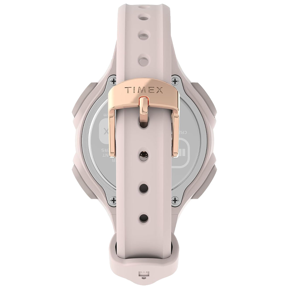Timex Ironman Triathlon Essential 30 Women's Pink Resin Watch, Round 34mm Case - TW2W174009J