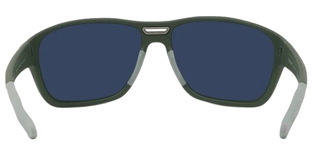 Vuarnet Racing 02 Men Matte Dark Green/Khaki Wraparound Sunglasses VU40021U-6497D Polarized Grey Polarlynx Lens 64mm