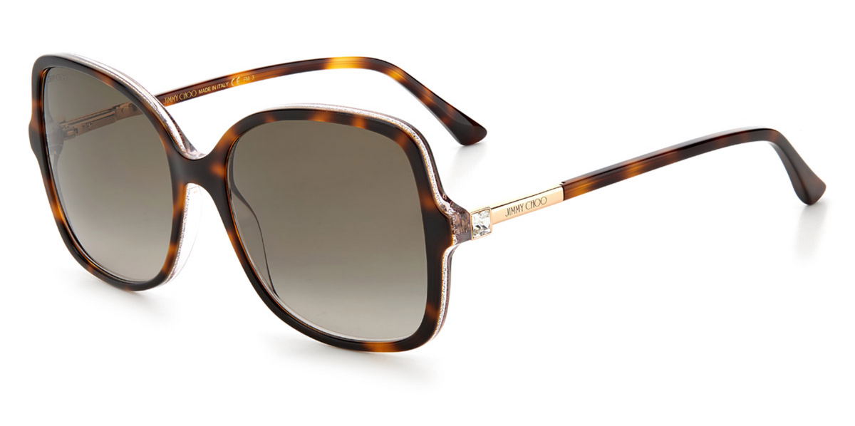 Jimmy Choo Women’s Brown Gradient Sunglasses SUVI/S 58MM Amazon.com: JIMMY CHOO Brown Gradient Square Ladies  main image 2