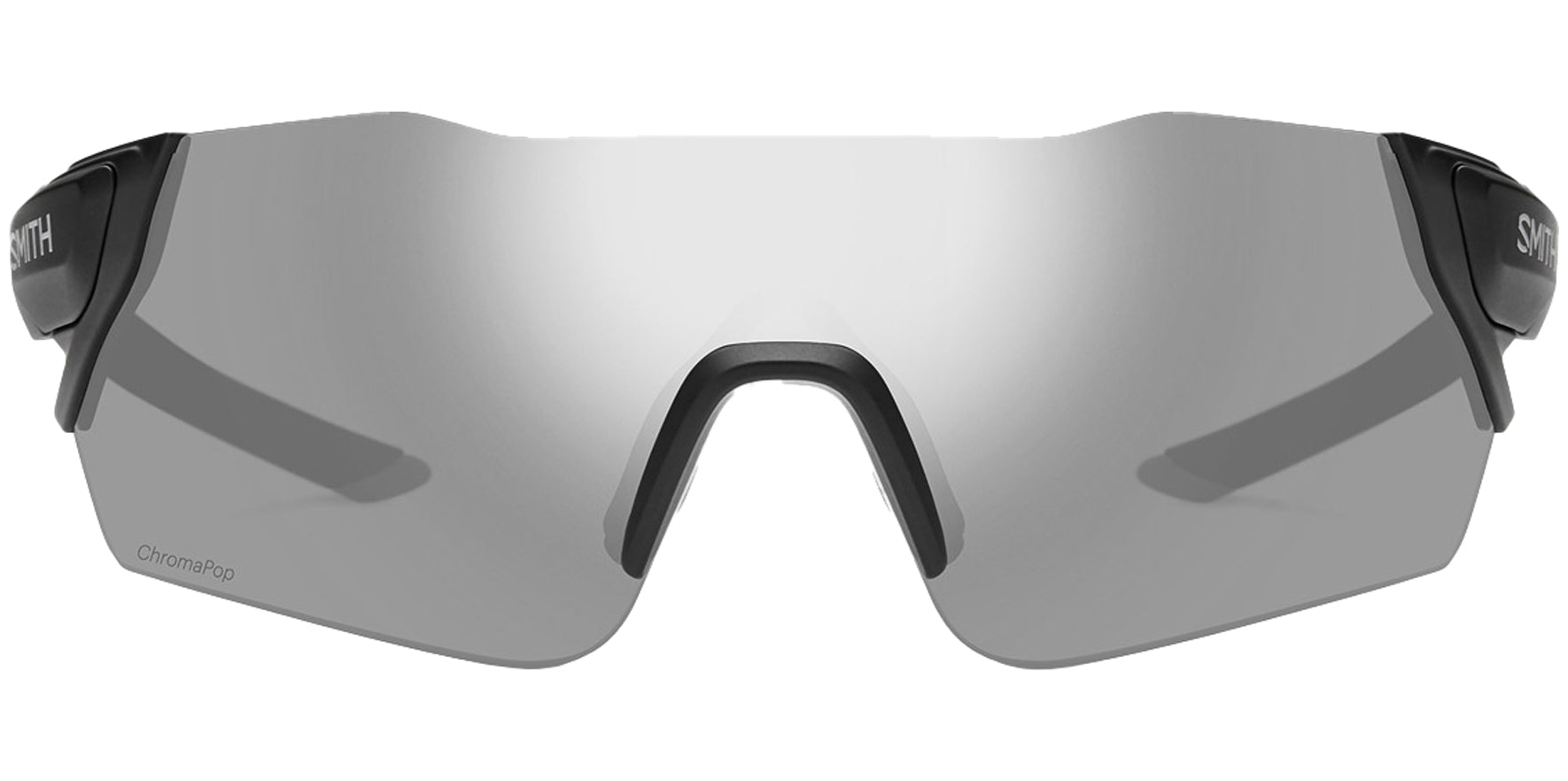 Smith Optics Attack ChromaPop Shield Sport Matte Black Sunglasses ATTACK-003 Platinum Lens 99mm w/ Bonus Lens