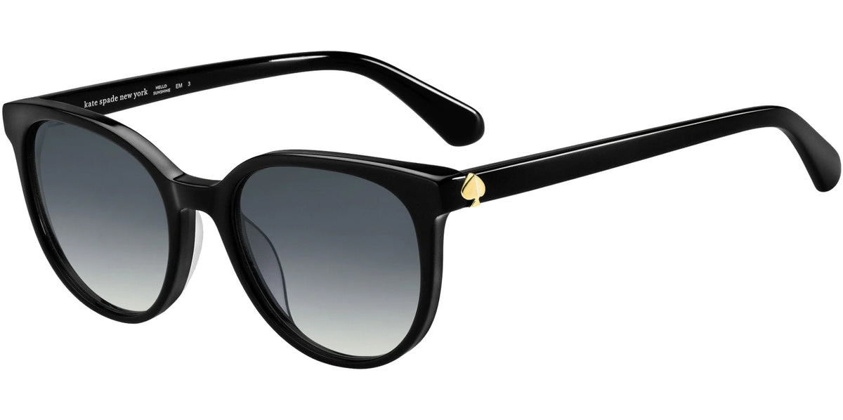 Kate Spade Black Gradient Women\'s Sunglasses Kate Spade Geralyn sunglasses for women in Black main image 3