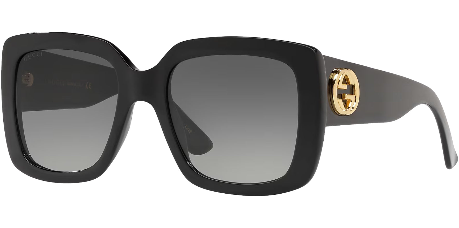 53mm square discount sunglasses gucci