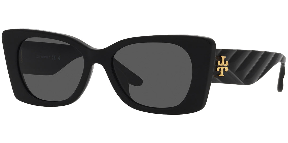 Tory Burch Black Angular Sunglasses Tory Burch TY7221 Women main image 4