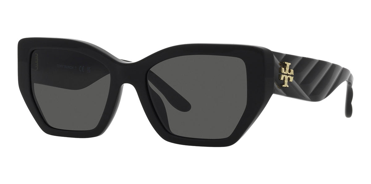 Womens Tory Black 53mm Sunglasses New Tory Burch TY7193F Sunglasses - main image 4