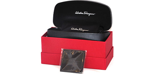 Ferragamo Women Dark Tortoiseshell Round Sunglasses SF719S-238 Brown Gradient Lens 52mm