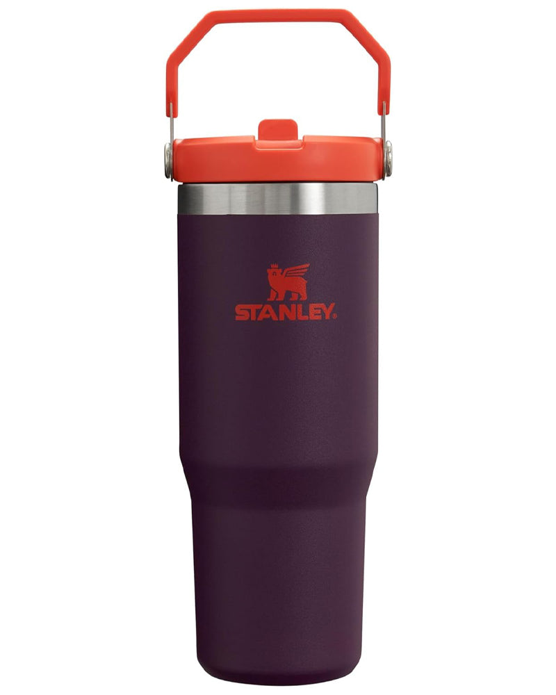 Stanley The IceFlow Flip Straw Tumbler 30 Oz Plum 10-09993-328