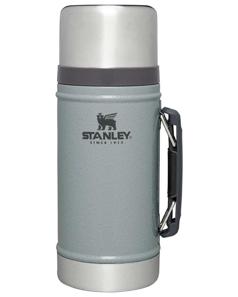 Stanley Classic Legendary Food Jar 1.0 QT Hammertone Silver 10-11351-003