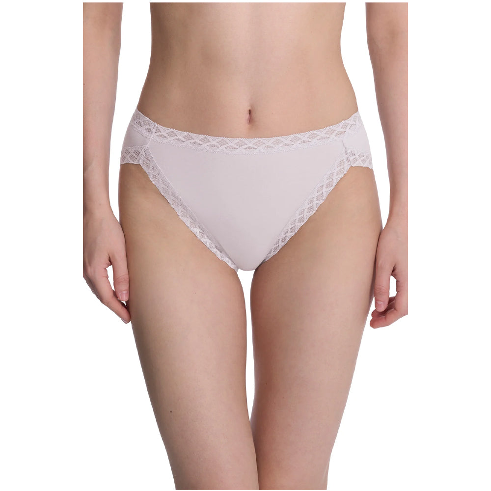 Natori Bliss French Cut Brief, Blue Iris/Soft Mulberry/Mink, 3-Pack, Large - 152058MP-BU436-L