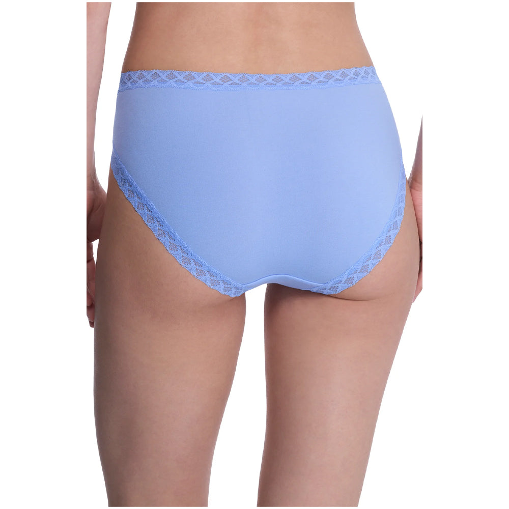 Natori Bliss French Cut Brief, Blue Iris/Soft Mulberry/Mink, 3-Pack, Medium - 152058MP-BU436-M