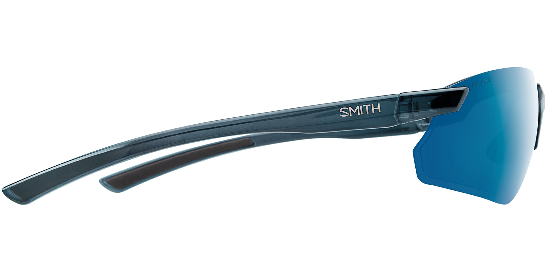 Smith Optics Parallel MAX 2 Men Crystal Mediterranean Sports Wrap Sunglasses 201907OXZ71JY Blue Polarized Mirrored Lens 71mm