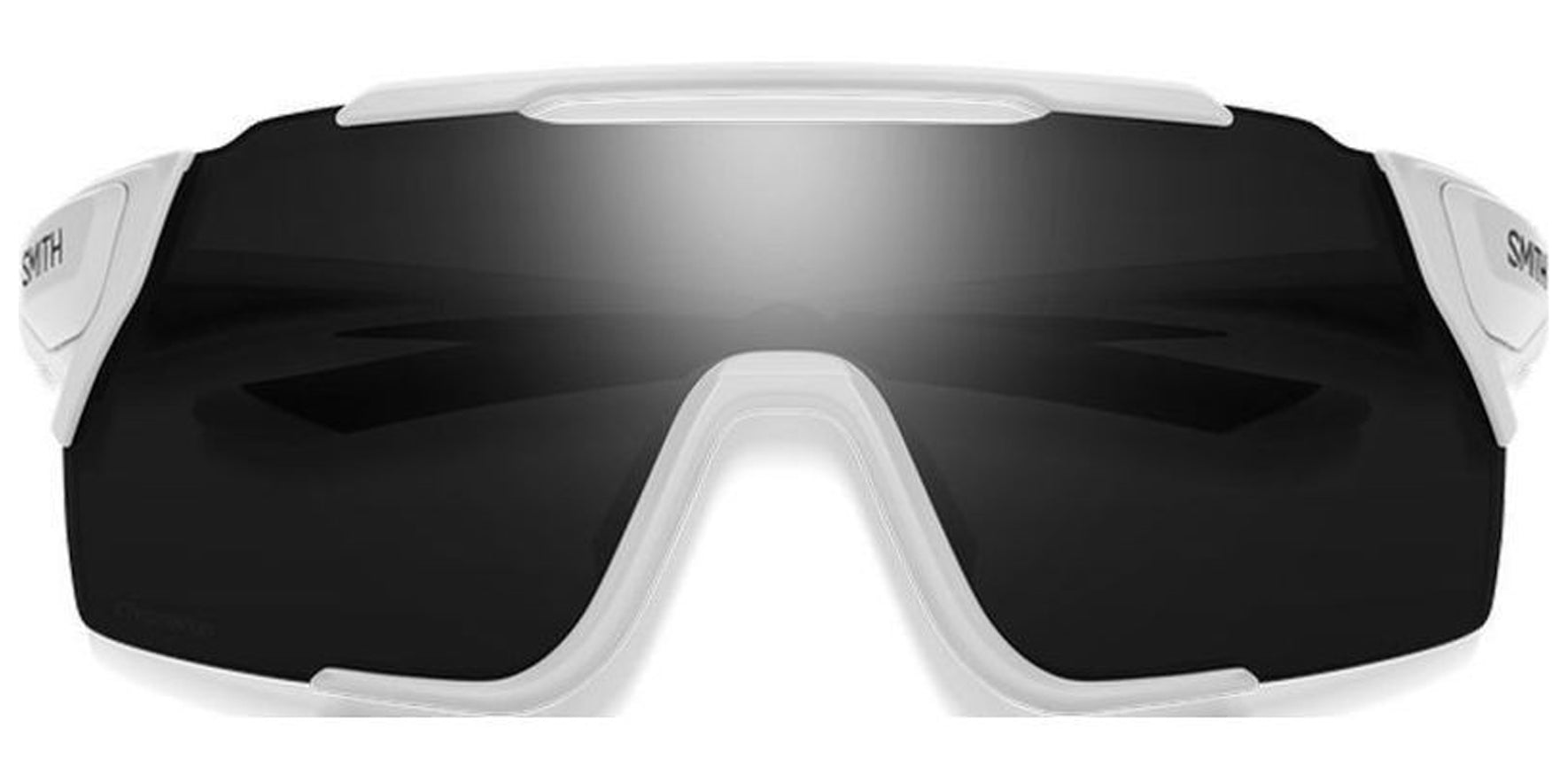 Smith Optics Attack MAG MTB Men Matte White Shield Sunglasses 2022996HT991C ChromaPop Black Lens 130mm