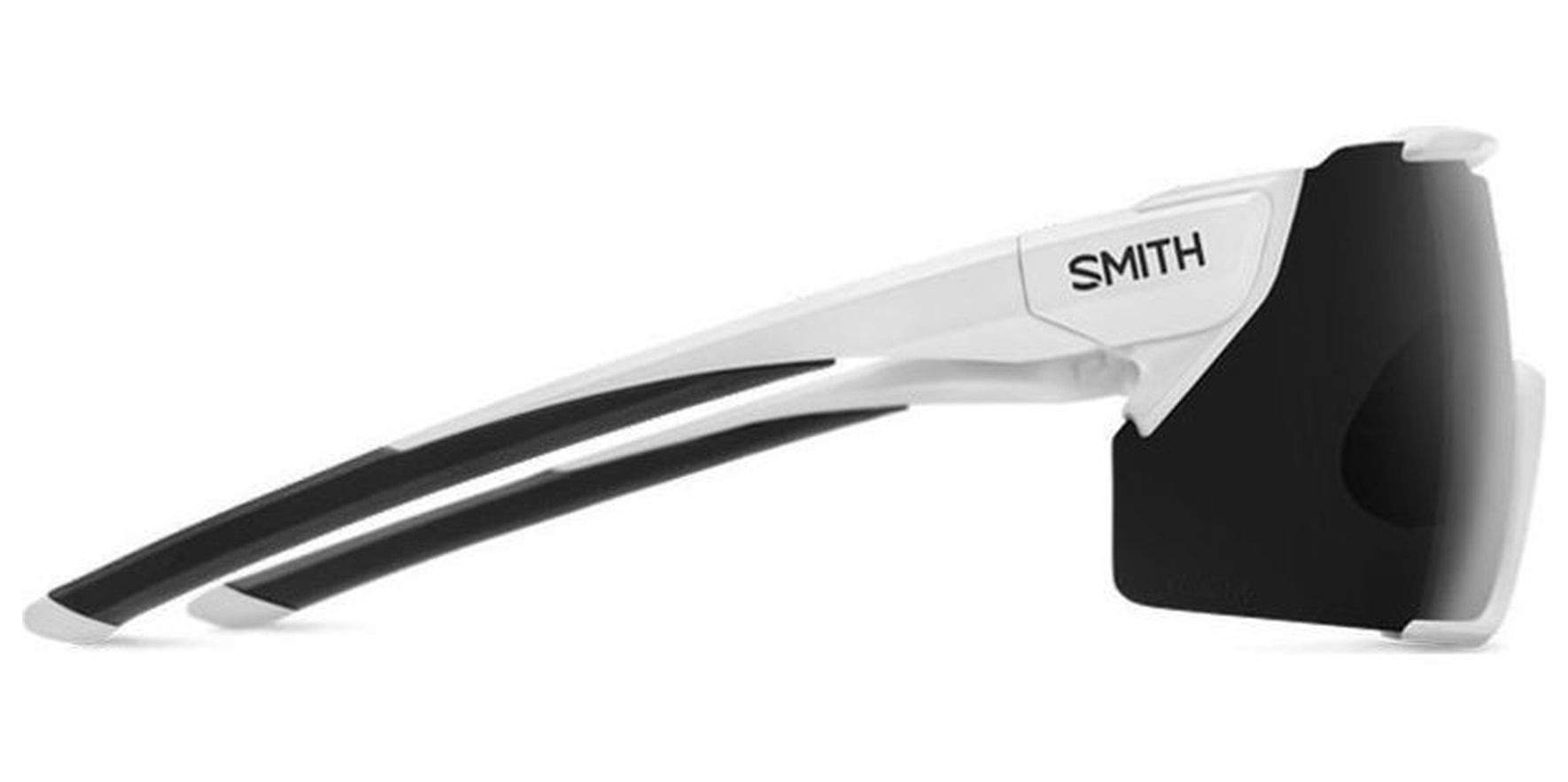 Smith Optics Attack MAG MTB Men Matte White Shield Sunglasses 2022996HT991C ChromaPop Black Lens 130mm