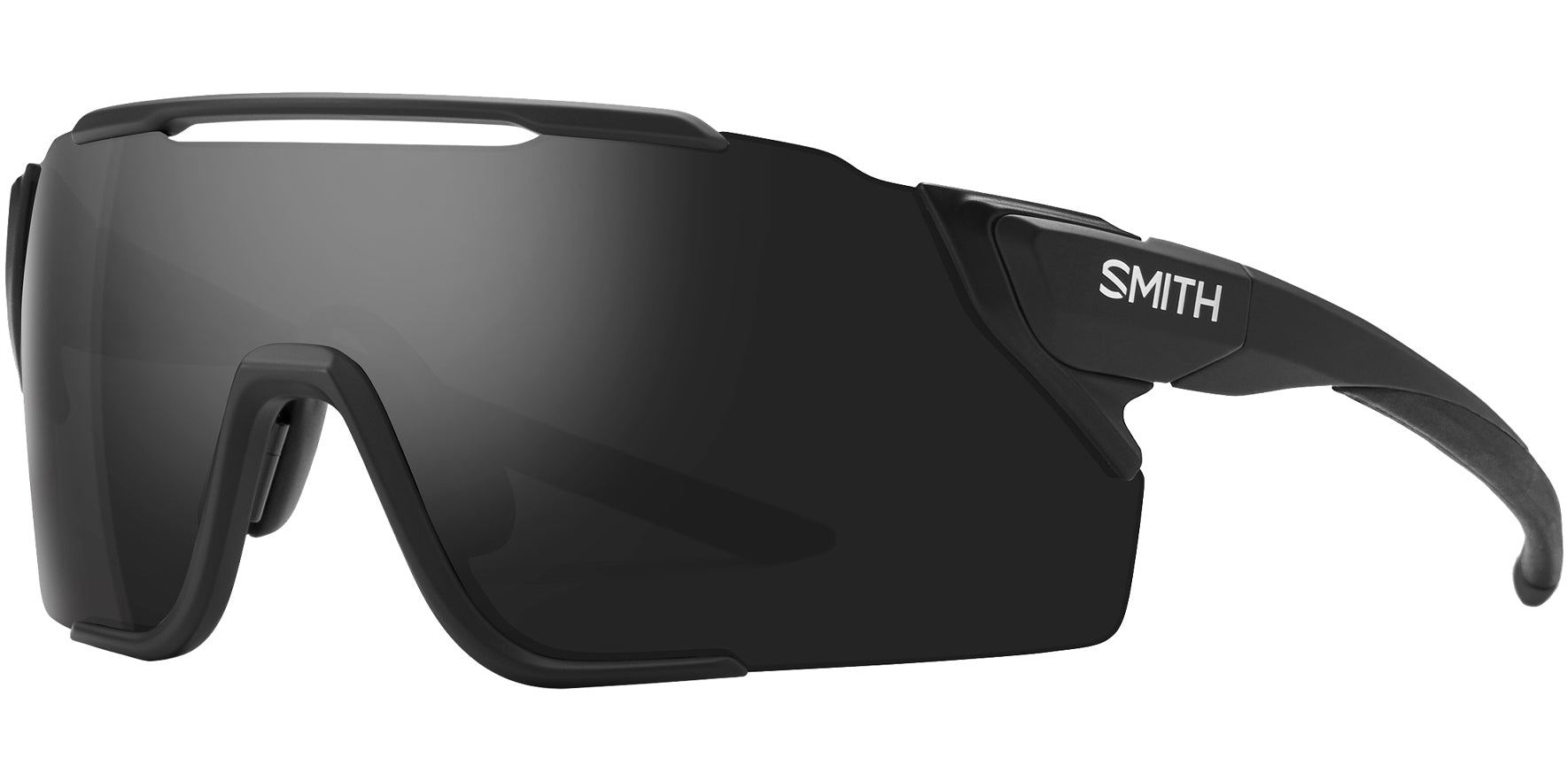 Smith Optics Attack MAG MTB Men Matte Black Shield Sunglasses 202299003991C ChromaPop Black Lens 130mm