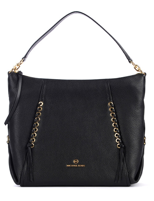 Michael Kors Sia Shoulder Bag, Black - 30T2G0SH3L-001