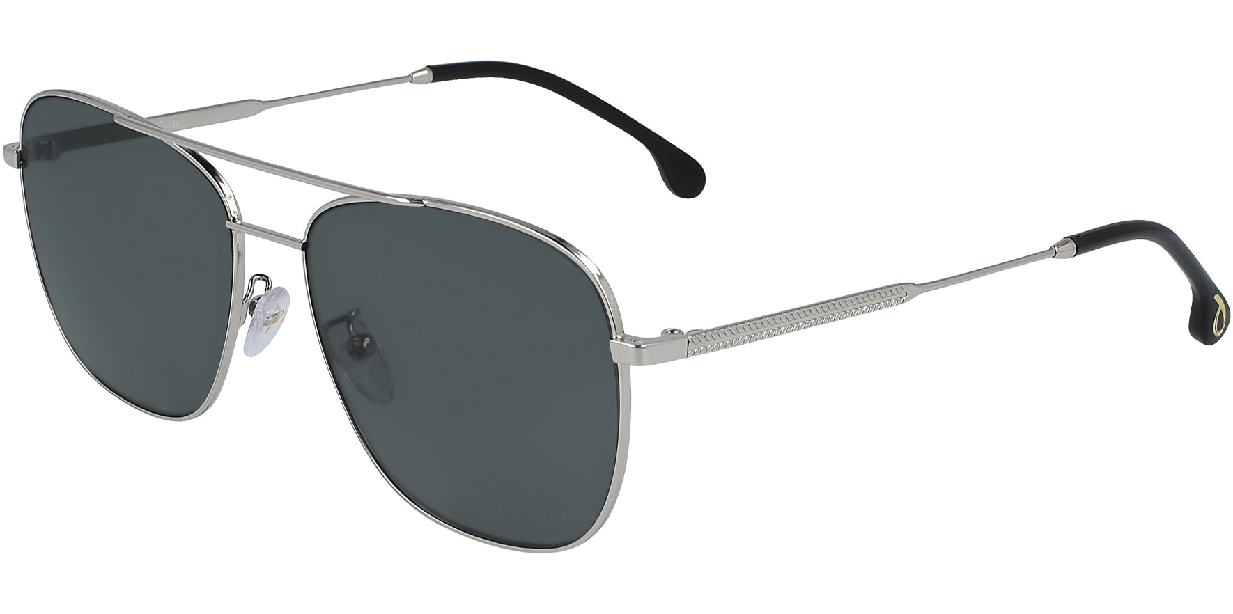 Paul Smith Avery V2 Men Silver-Tone Navigator Sunglasses PSSN007V2SP-001 Grey Polarized Lens 58mm