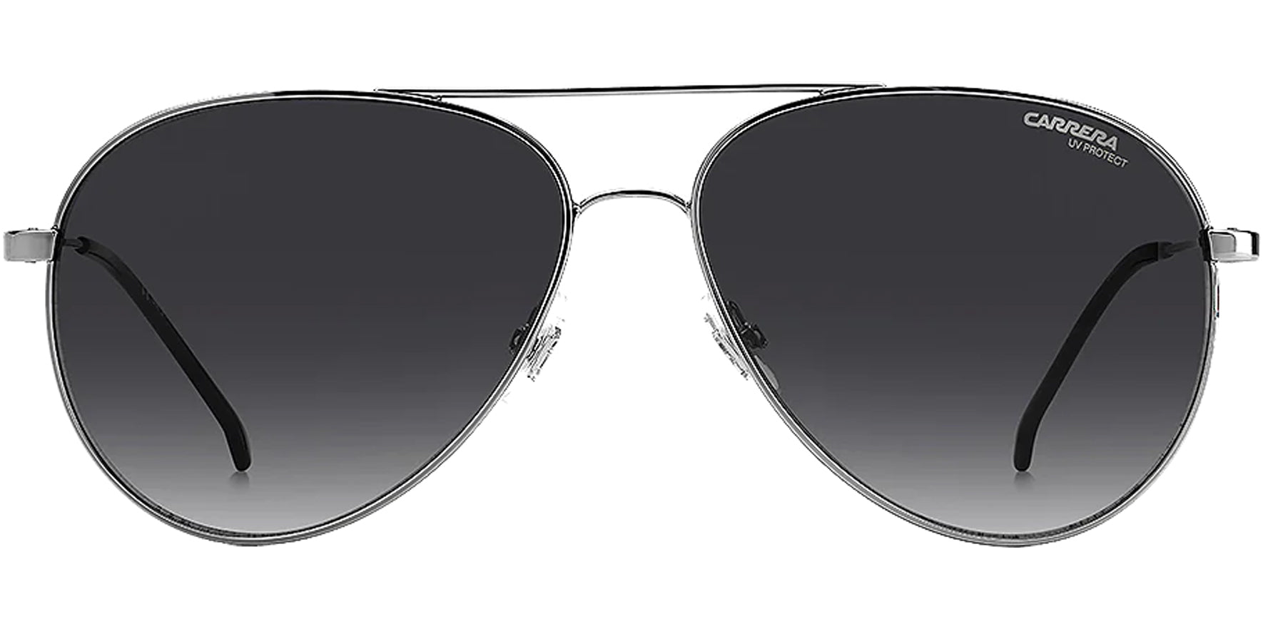 Carrera Ruthenium Small Fit Aviator Sunglasses CA2031TS-06LB-9O Grey Gradient Lens 54mm