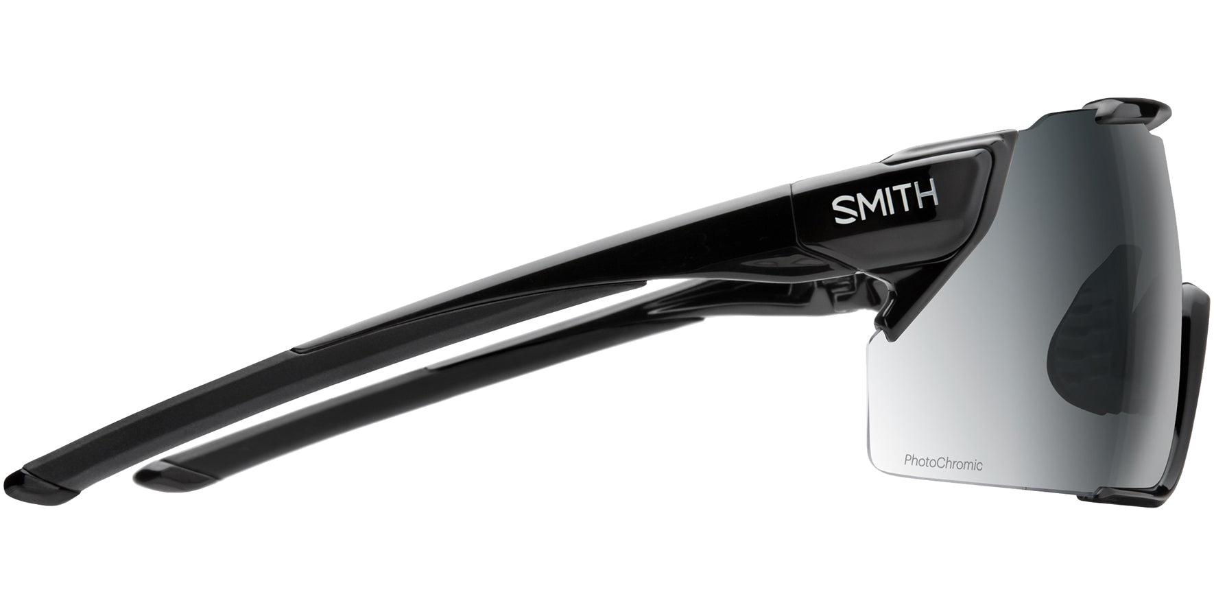 Smith Optics Attack MAG MTB Men Black Shield Sunglasses 20229980799KI Photochromic Clear to Gray Lens 130mm