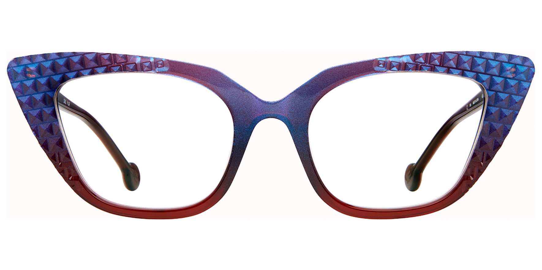 L.A. Eyeworks Austin 699 Beetle Cat Eye Eyeglass Frames AUSTIN699 Clear Lens 49mm