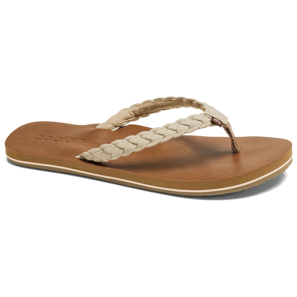 Cobian The Braided Pacifica™ Women Flip-Flop, Cream, 08 - BBP23-110-08