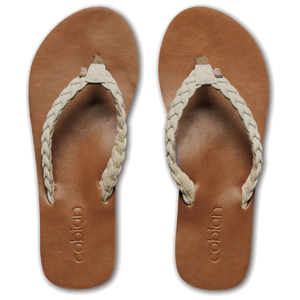 Cobian The Braided Pacifica™ Women Flip-Flop, Cream, 08 - BBP23-110-08