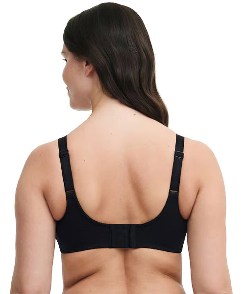 Chantelle C Magnifique Seamless Unlined Minimizer Bra, Black - C18910-011-D