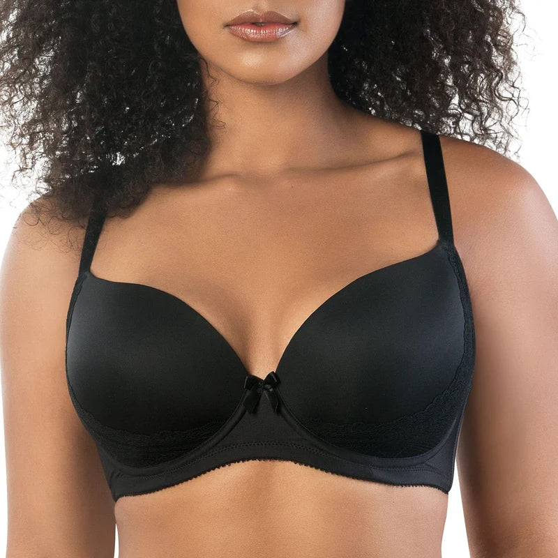 Parfait Casey Plunge Molded T-Shirt Bra, Black - CASEY-2801-BLACK