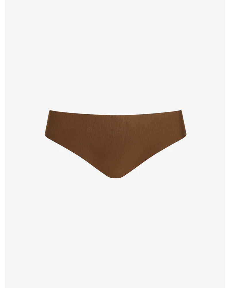 Commando Butter Mid-Rise Thong, Cinnamon, Small - CT16-CIN-S