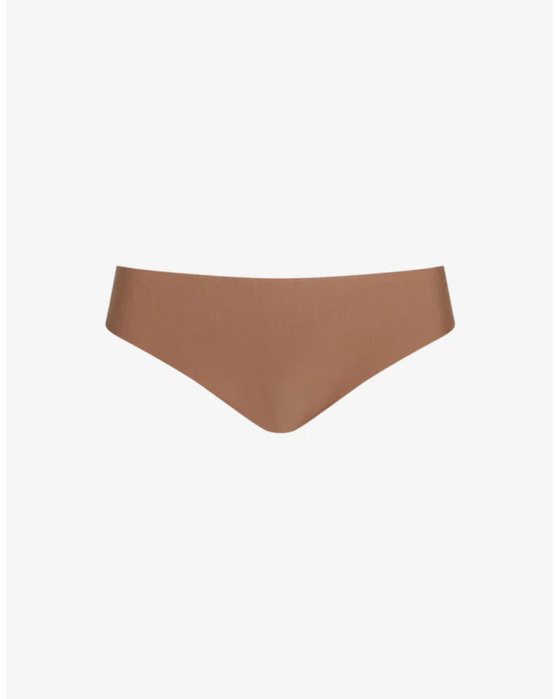 Commando Butter Mid-Rise Thong, Toffee, Small - CT16-TOF-S