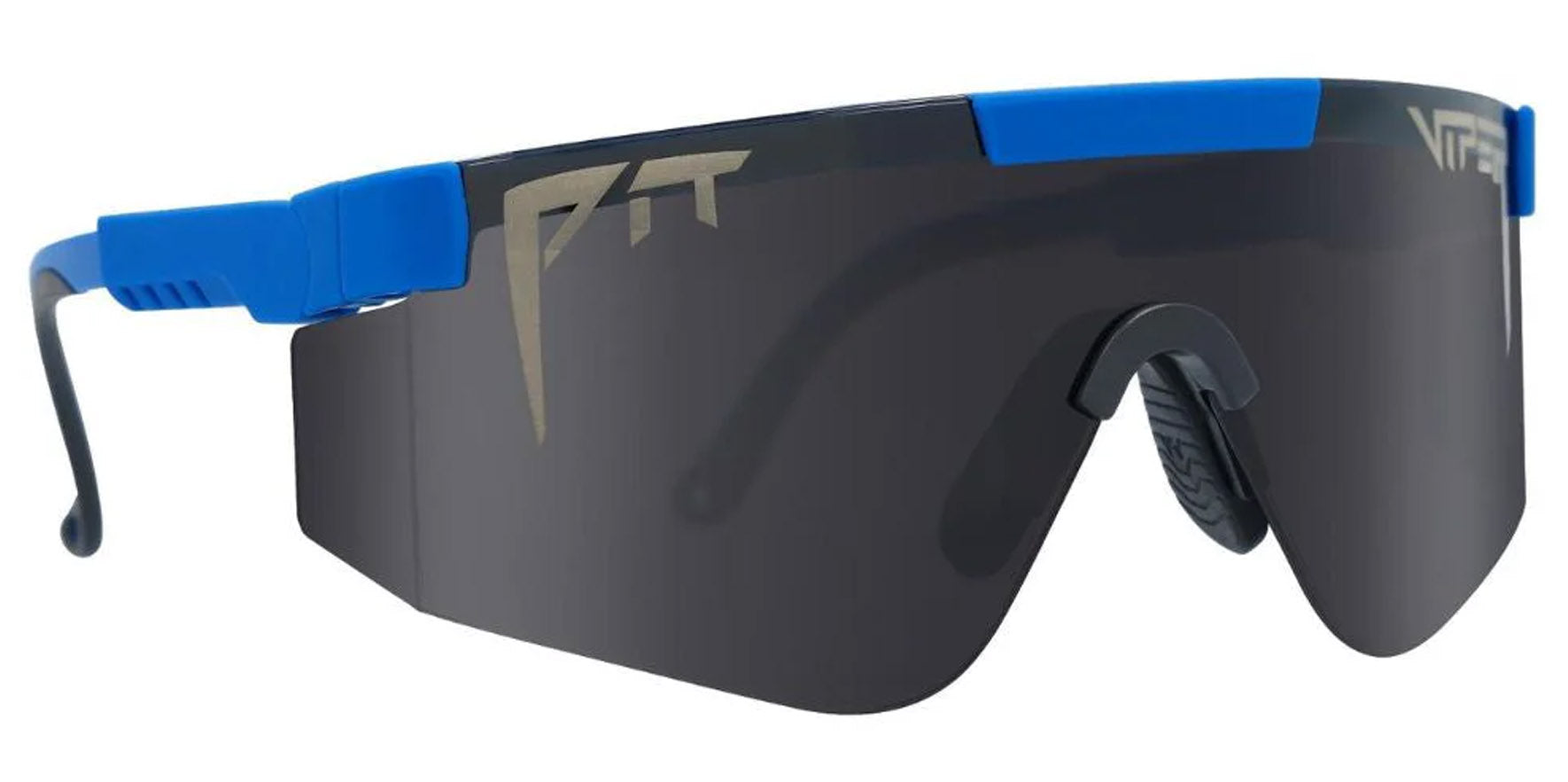 Pit Viper The Seaman 2000 Blue Shield Ballistic Sunglasses E-2K-SEAMANS-Z87 Ball-istic Smoke Lens