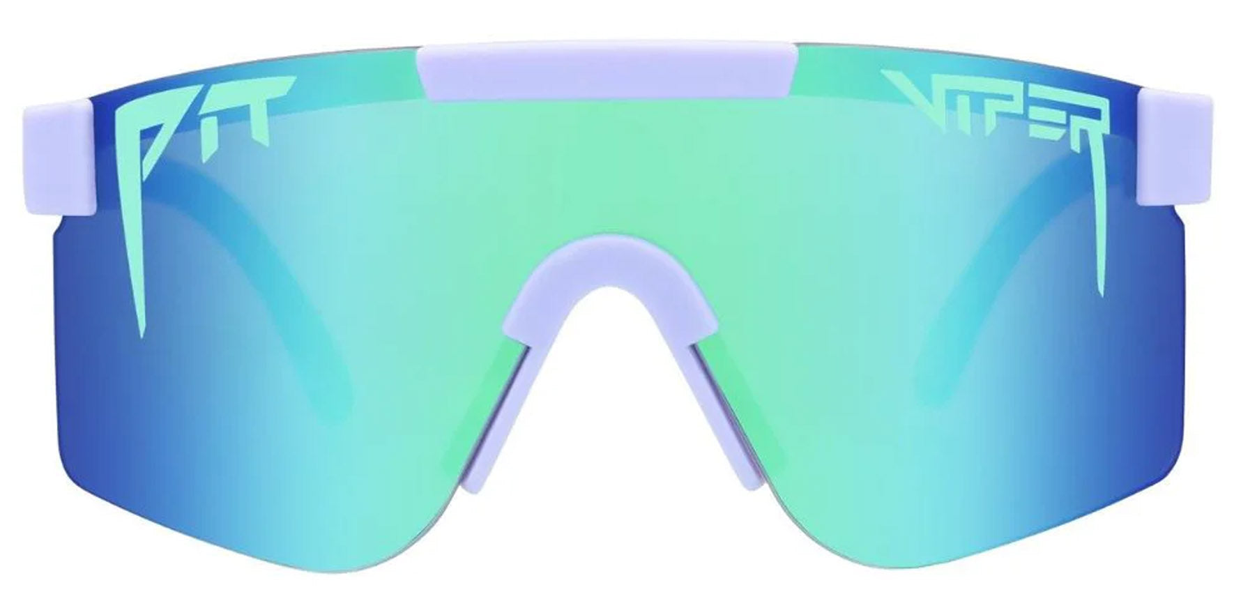 Pit Viper The Moontower Narrow Original Lilac Wrap Sunglasses E-OG-MOONTWR-POL Blue-Green Polarized Lens