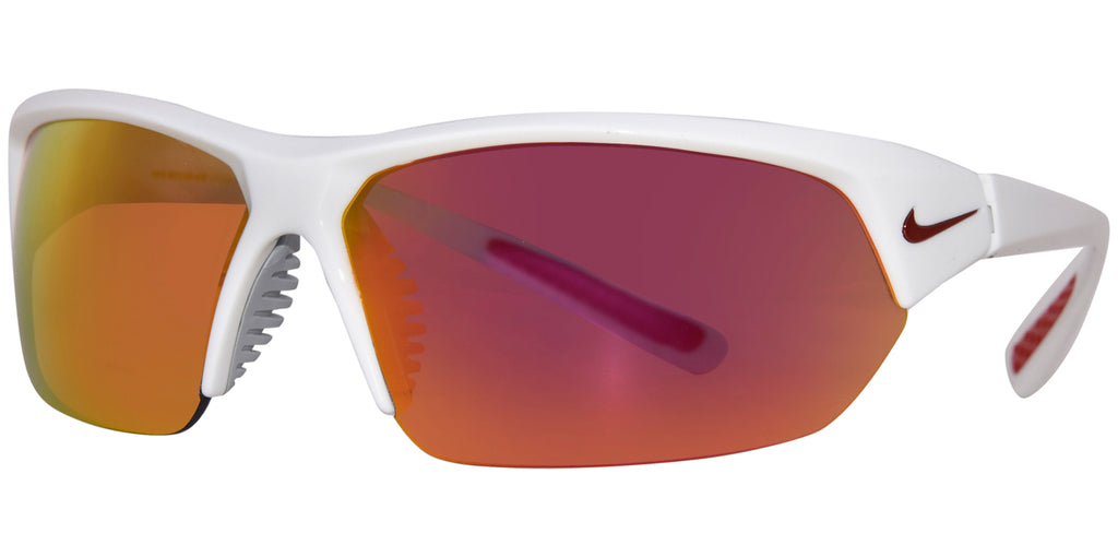 NWT Nike NIKE SKYLON ACE MI EV1125-104 Sunglasses Nike Unisex Sunglasses White/Grey Sport Wraparound SKYLON  main image 4