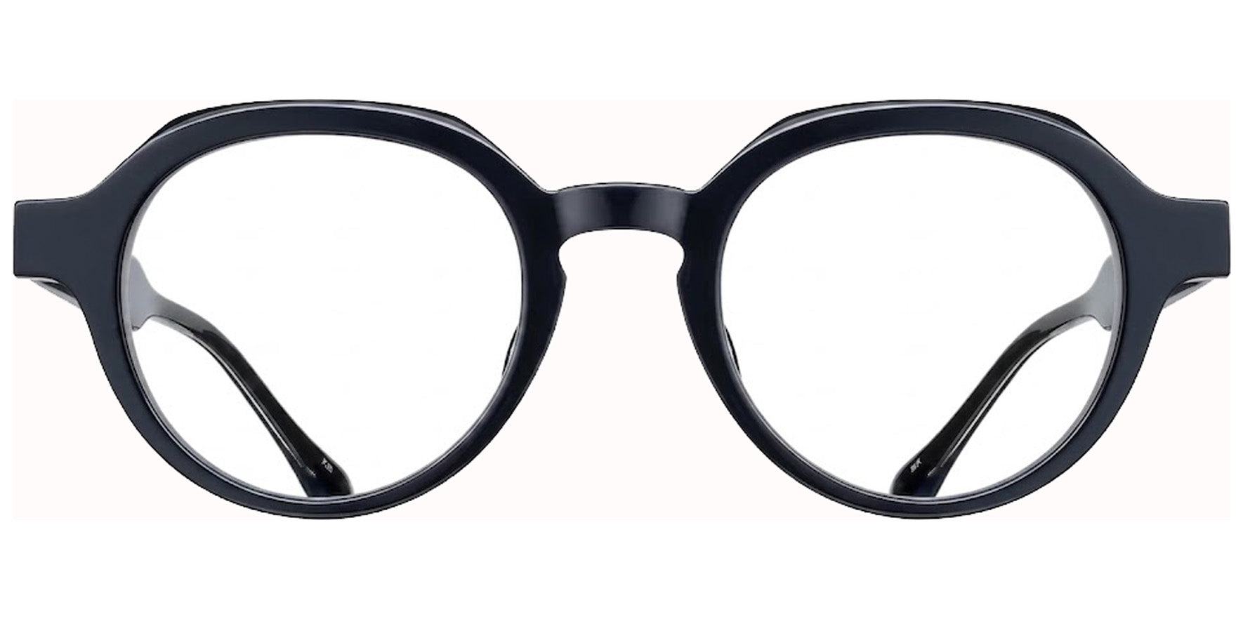 Matsuda Black Panto Eyeglass Frames M1032.RX.BLK.47 Clear Lens 47mm