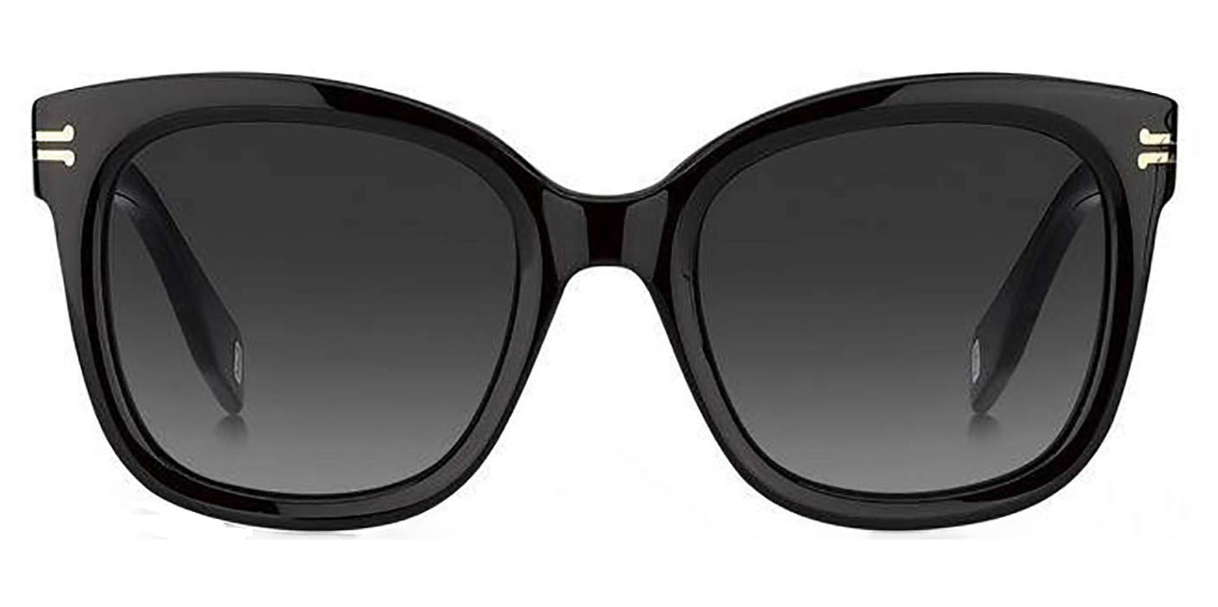 Marc Jacobs Women Black Butterfly Sunglasses MJ1012S-0807-9O Grey Gradient Lens 52mm