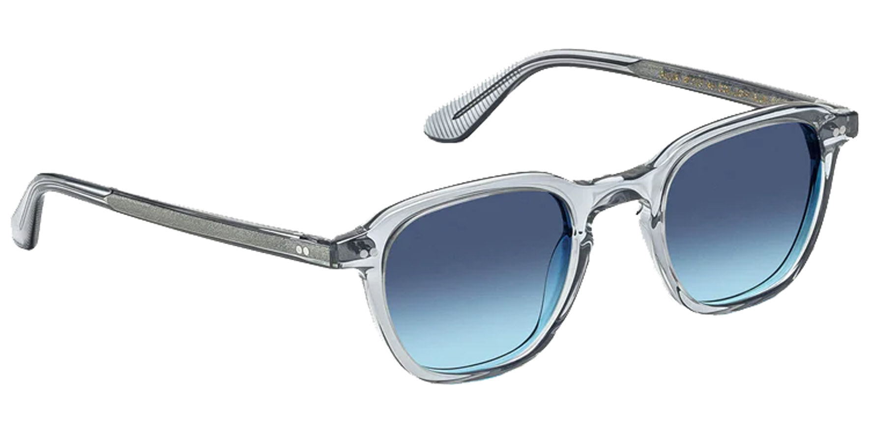 Moscot Billik Sun Light Blue Soft Square Sunglasses OR-BIL-S47231206-TP Denim Blue Lens 47mm