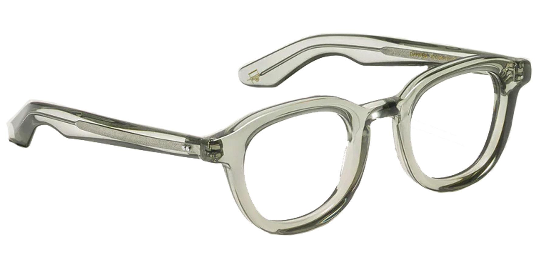 Moscot Dahven Sage Round Eyeglass Frames OR-DAH-O44241900-01 Clear Demo Lens 44mm