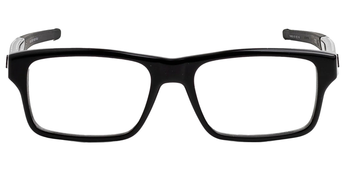 Tag Heuer Men Black Rectangular Eyeglasses TH50053I-56001 Clear Demo Lens 56mm