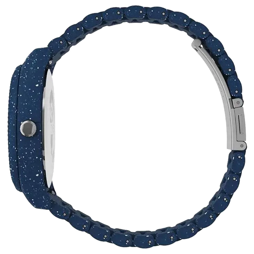 Timex Legacy Ocean Men's Dark Blue Recycled Plastic Watch, Round 42mm Case - TW2V37400JR